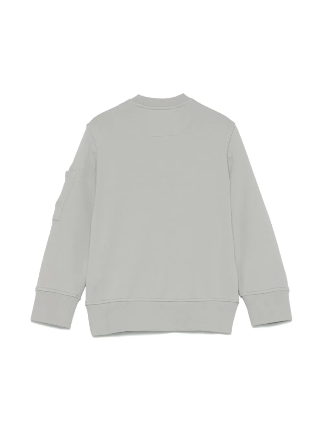 Детская хлопковая толстовка CP Company C.P. Company Kids, серый — фото 2