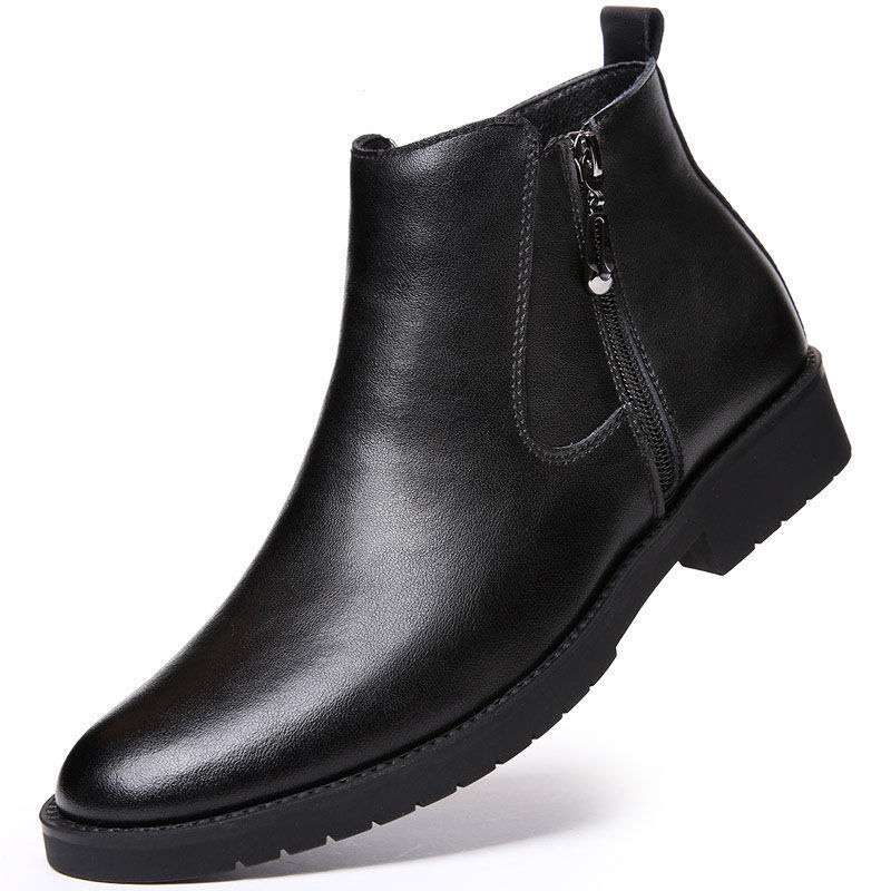 

Ботинки мужские Year By Year, цвет Black cotton shoes