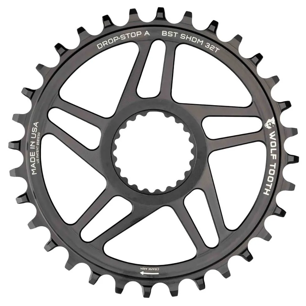 

Звездочка Wolf Tooth Shimano DM Boost Hyperglide +12 32, черный