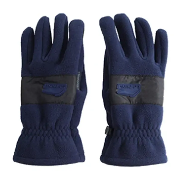 

LINING Спортивные перчатки из полиэстера унисекс синие, Синий, LINING Спортивные перчатки из полиэстера унисекс синие