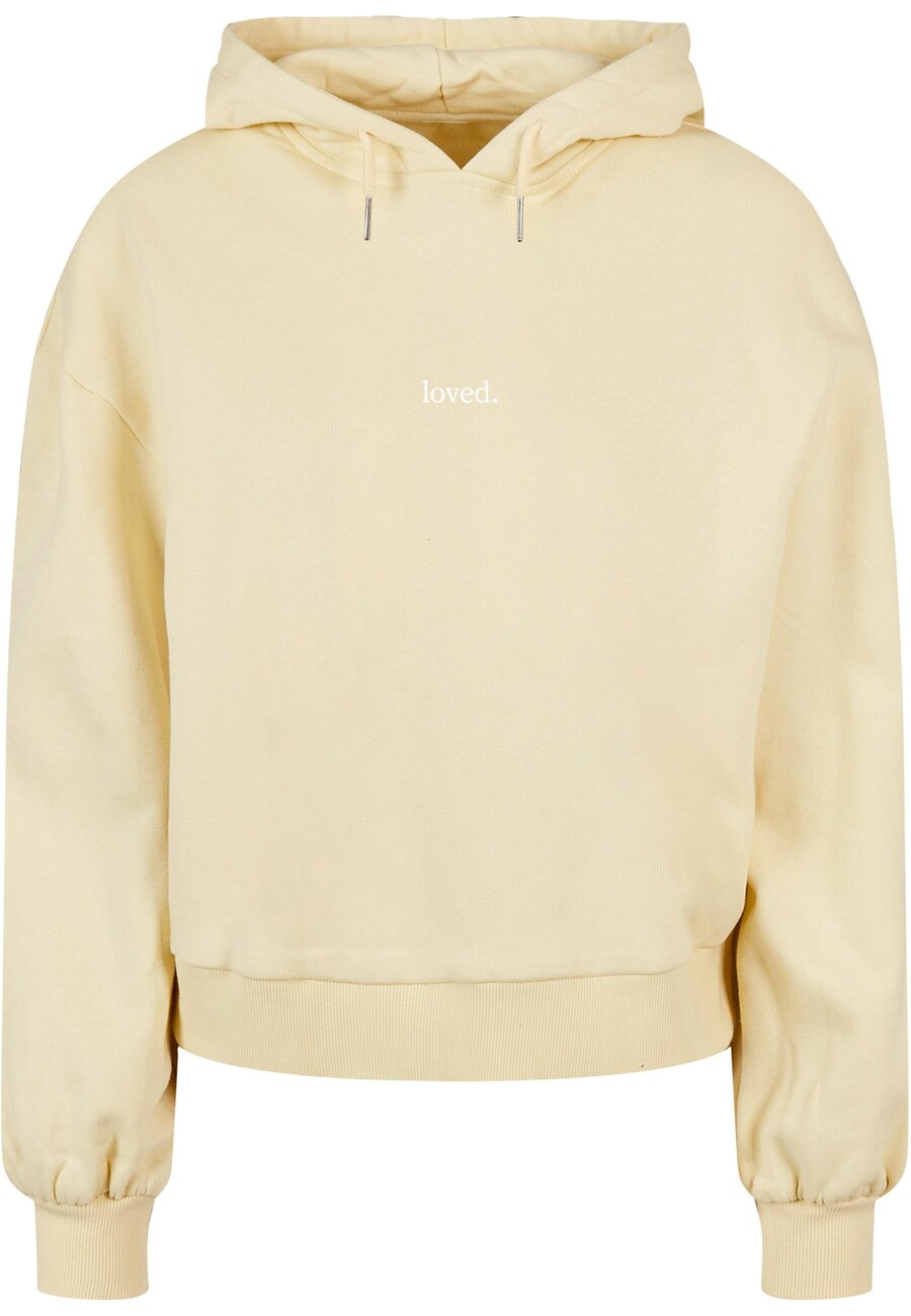 

Толстовка Merchcode Love, цвет Pastel yellow