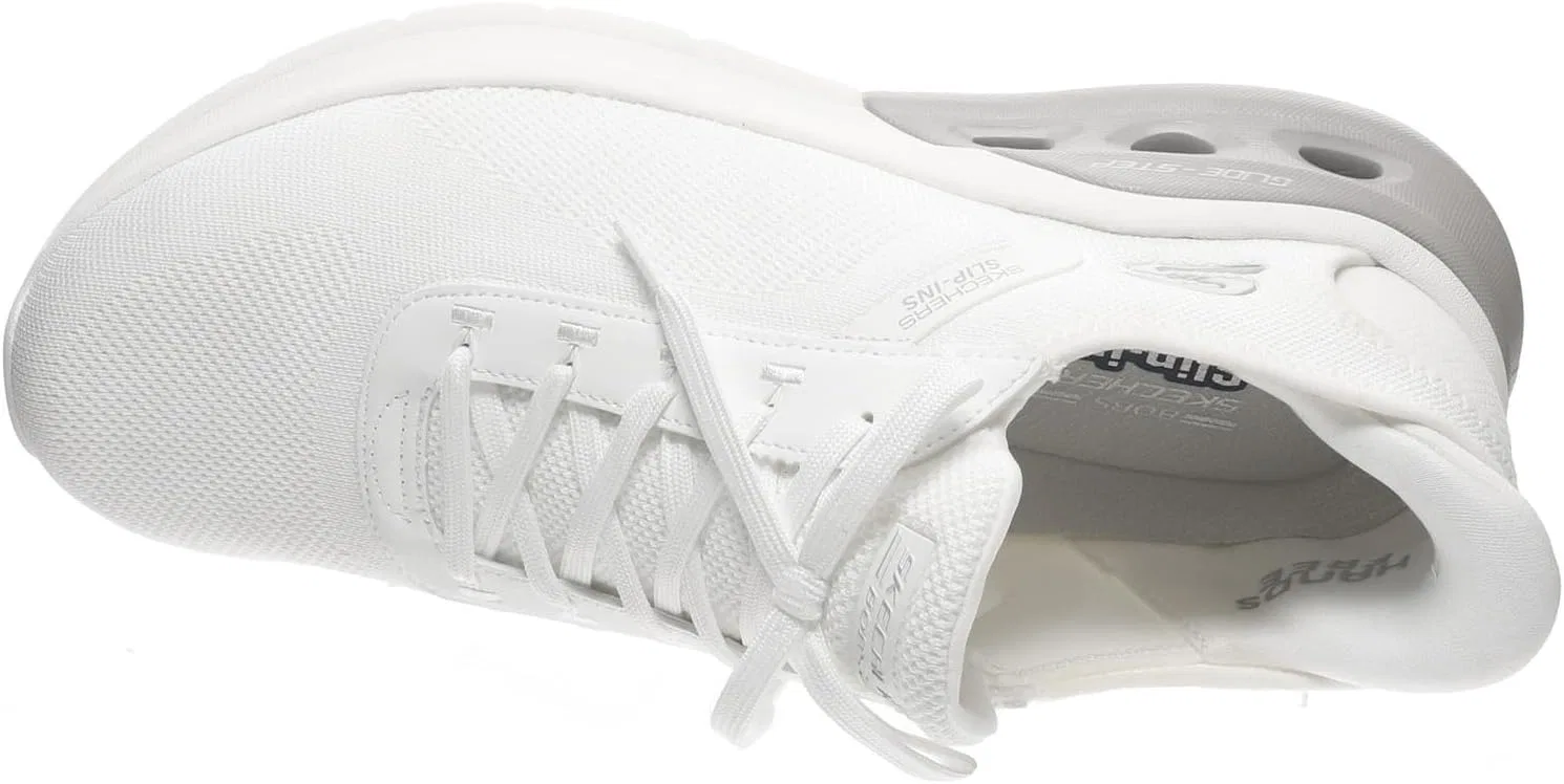 Мужские слипоны Skechers BOBS ARC Waves 2.0, White Opulent Garden — фото 2