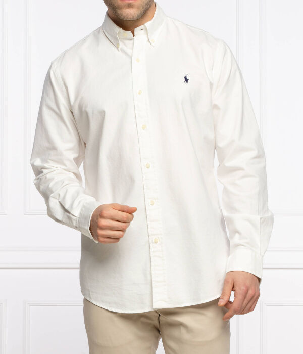 

Рубашка мужская Polo Ralph Lauren хлопковая, белый