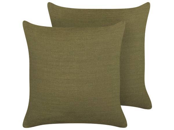 

Подушка Beliani 2 шт SAGINA, 45x45x45 см, зеленый