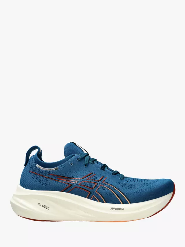 

Кроссовки ASICS GEL-NIMBUS 26 Men's, цвет navy/orange