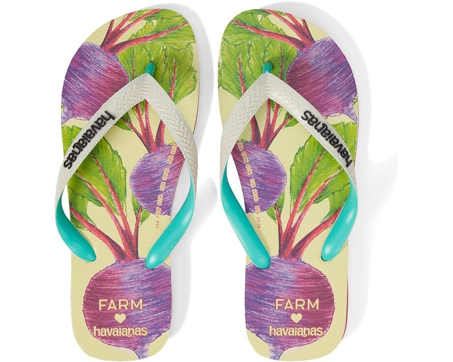 

Сандалии Havaianas Farm Rio Beets, красный
