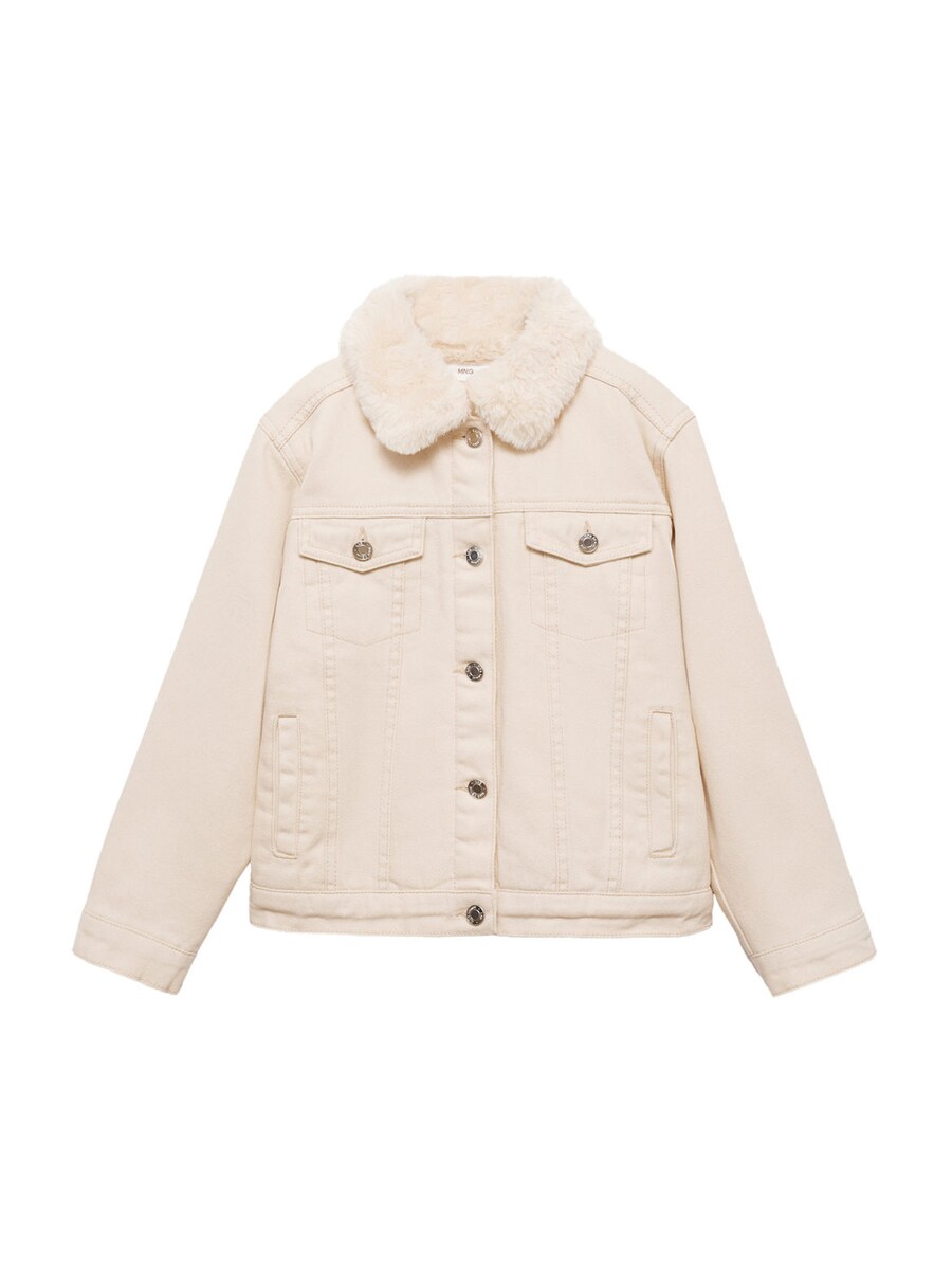 

Межсезонная куртка MANGO KIDS CAMILE, песочный
