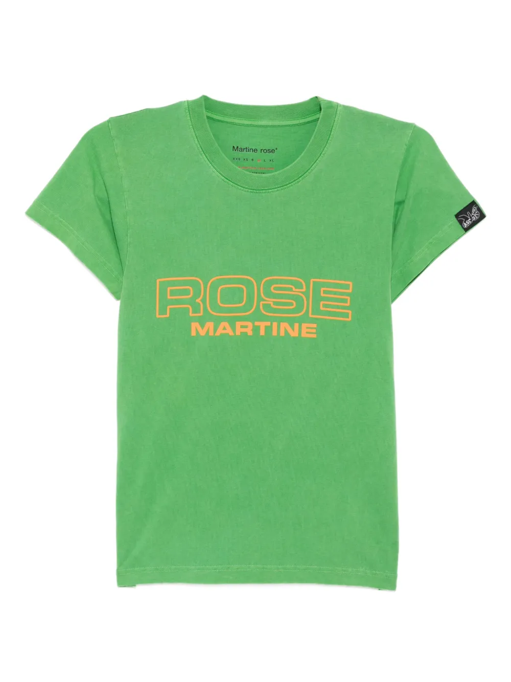 

Футболка с короткими рукавами Martine Rose, зеленый