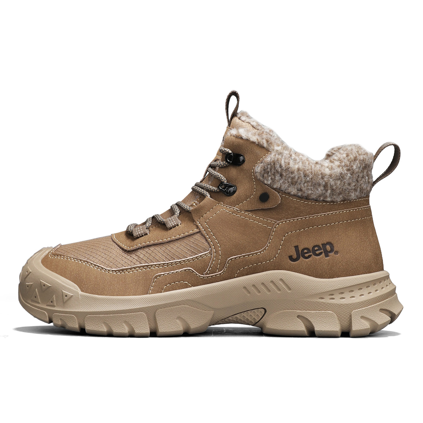 Jeep Ботинки Outdoor мужские Light Brown/Desert — фото 4