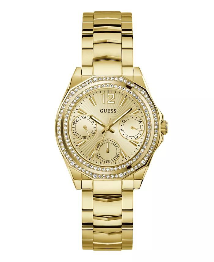 

Женские аналоговые золотистые часы из нержавеющей стали, 36 мм GUESS