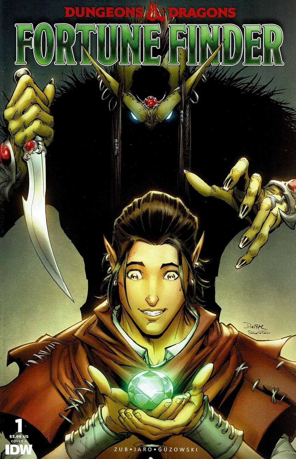 

Dungeons & (and) Dragons Fortune Finder No. 1 (Cover A by Max Dunbar) Release Date November 15, 2023 (Idea and Design Works, Inc (IDW) Publishing, LLC)