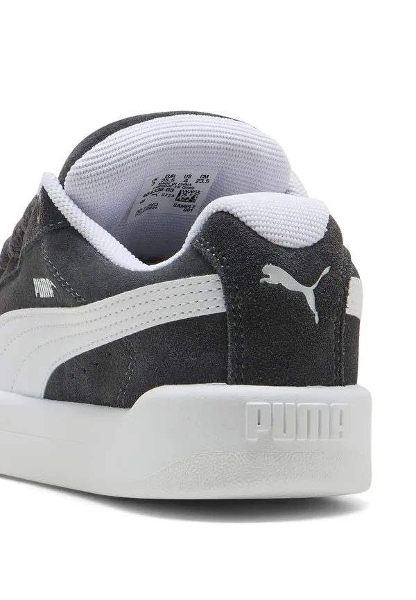 Парковый стиль жизни, удобные скейт-ботинки Puma, Light Grey — фото 4