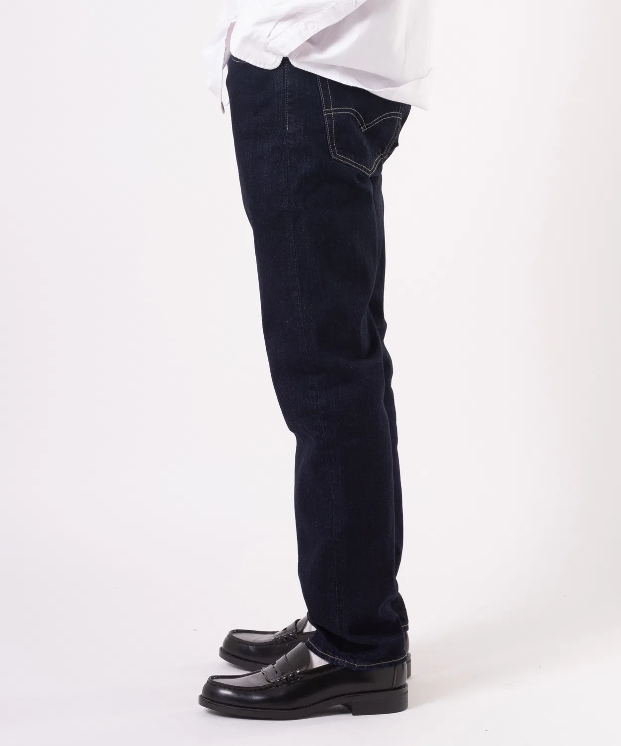 Джинсы Levi's 502 Regular Tapered Fit Premium Indigo, тёмно-синий — фото 2