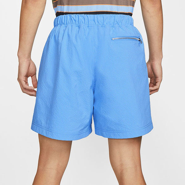 Шорты sportswear solid color logo micro mark waterproof woven sports shorts blue Nike, мультиколор — фото 4