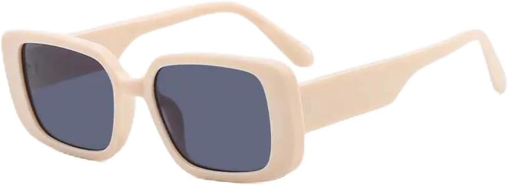 

Модные мужские и женские солнцезащитные очки в роскошной прямоугольной оправе, для спорта, уличной фотографии, в стиле ретро, ​​с защитой от УФ-излучения UV400 VVTWSSW, Beige Gray