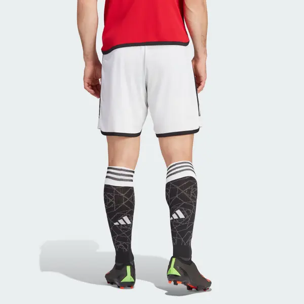 Шорты manchester united 23 24 домашние шорты Adidas, белый — фото 3