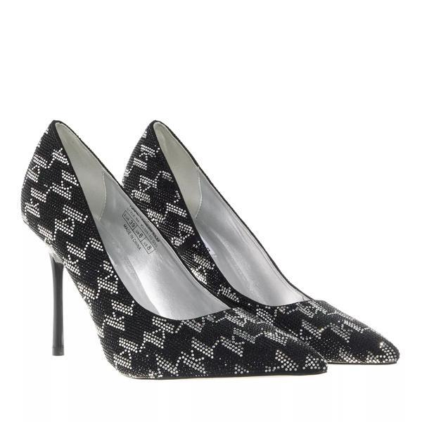 

Туфли sarabande ii court shoe monogram glitter mix blk w Karl Lagerfeld, черный