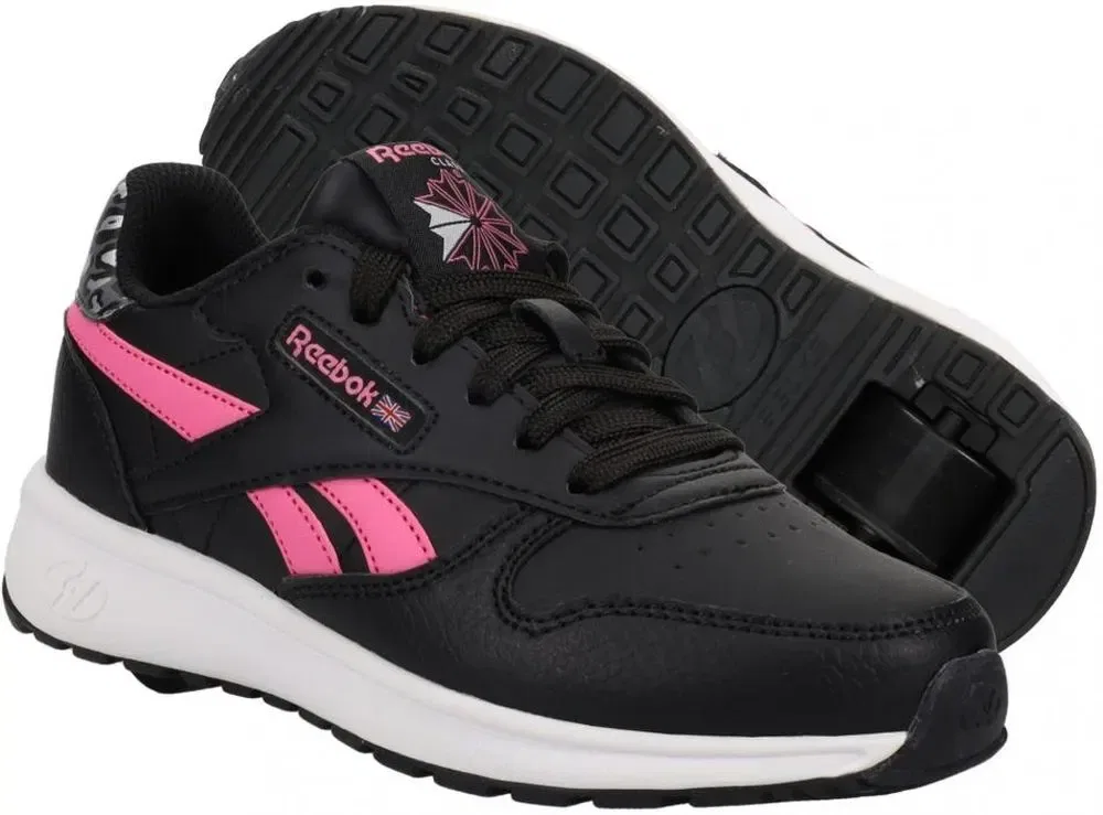 Сникерсы Classic Leather Heelys, черный