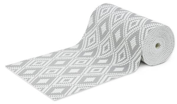 

Коврик для ванной KARAT Reef Rhombus, 1x300 см, светло-серый