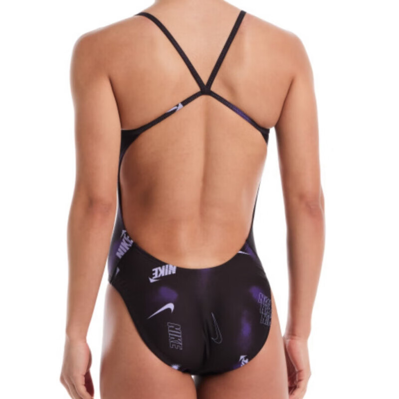 

Цельный купальник для женщин элегантного Nike, фиолетовый
