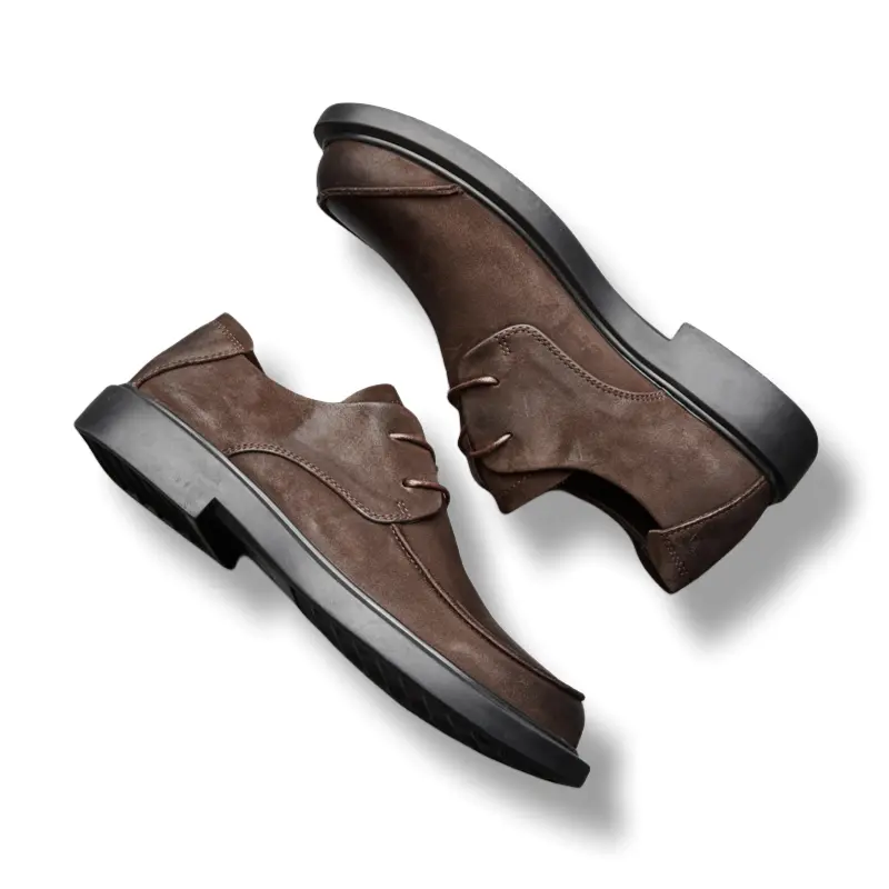 Туфли Brounvanm Men's Casual Shoes Men Low-Top, цвет Coffee — фото 4