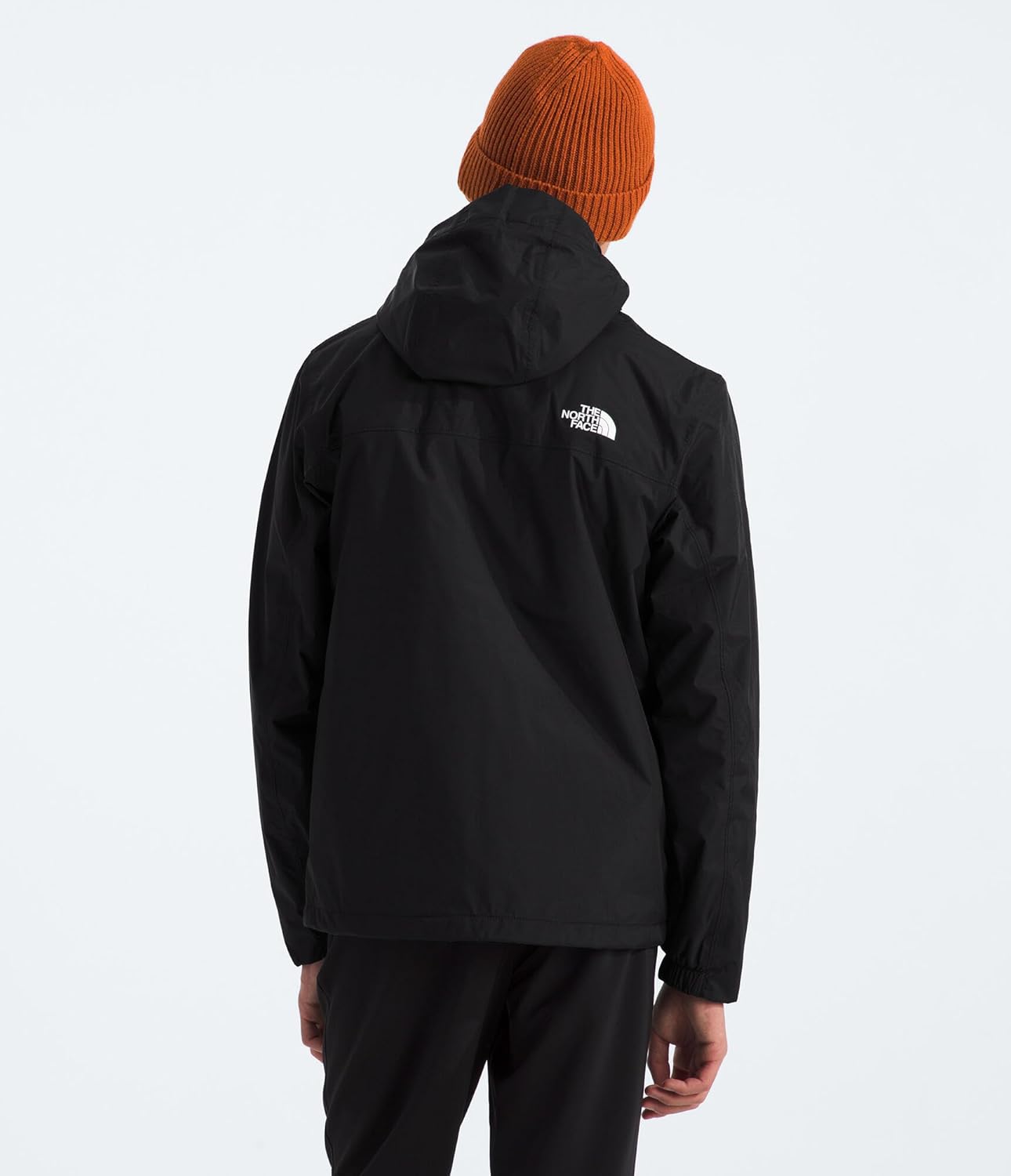 Куртка для подростков THE NORTH FACE Antora Triclimate | Водонепроницаемая внешняя оболочка, внутренний флисовый слой, регулируемый капюшон с дождевиками, Tnf Black — фото 3