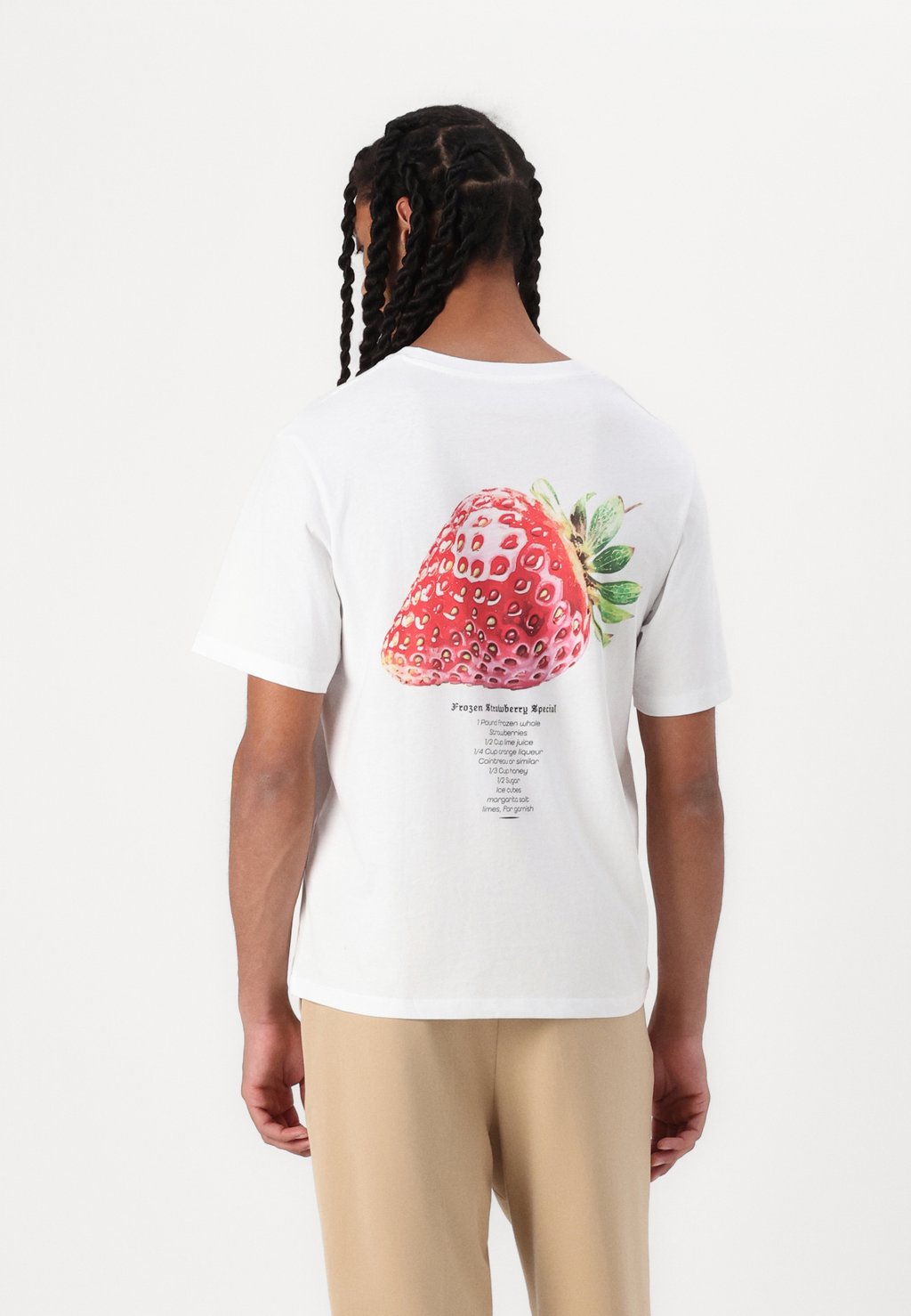 

Футболка с принтом JORBRADLEY FRUITS TEE Jack & Jones, белый
