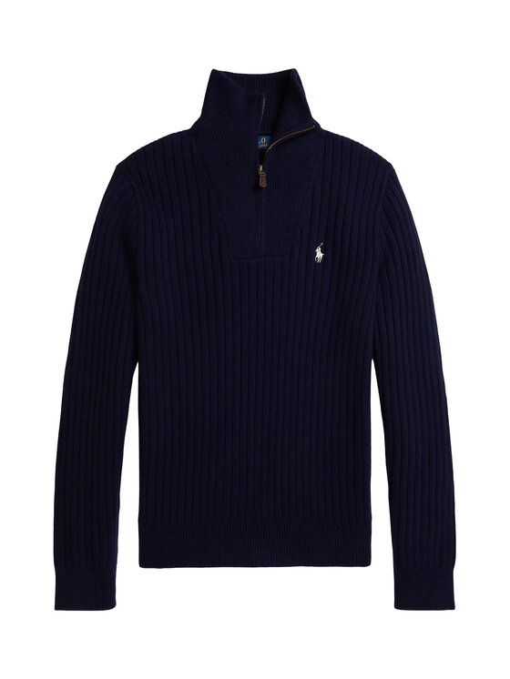 

Свитер regular fit 710974167001 Polo Ralph Lauren, синий