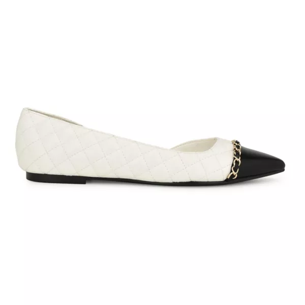 Женские туфли-лодочки Breza с острым носком без застежки Nine West, цвет burgundy black — фото 2
