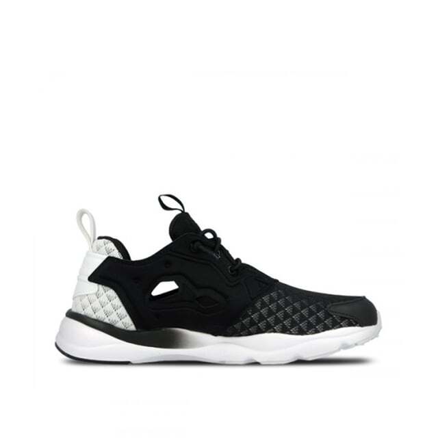 Черные синтетические женские кроссовки Furylite v62121 в горошек Reebok, черный