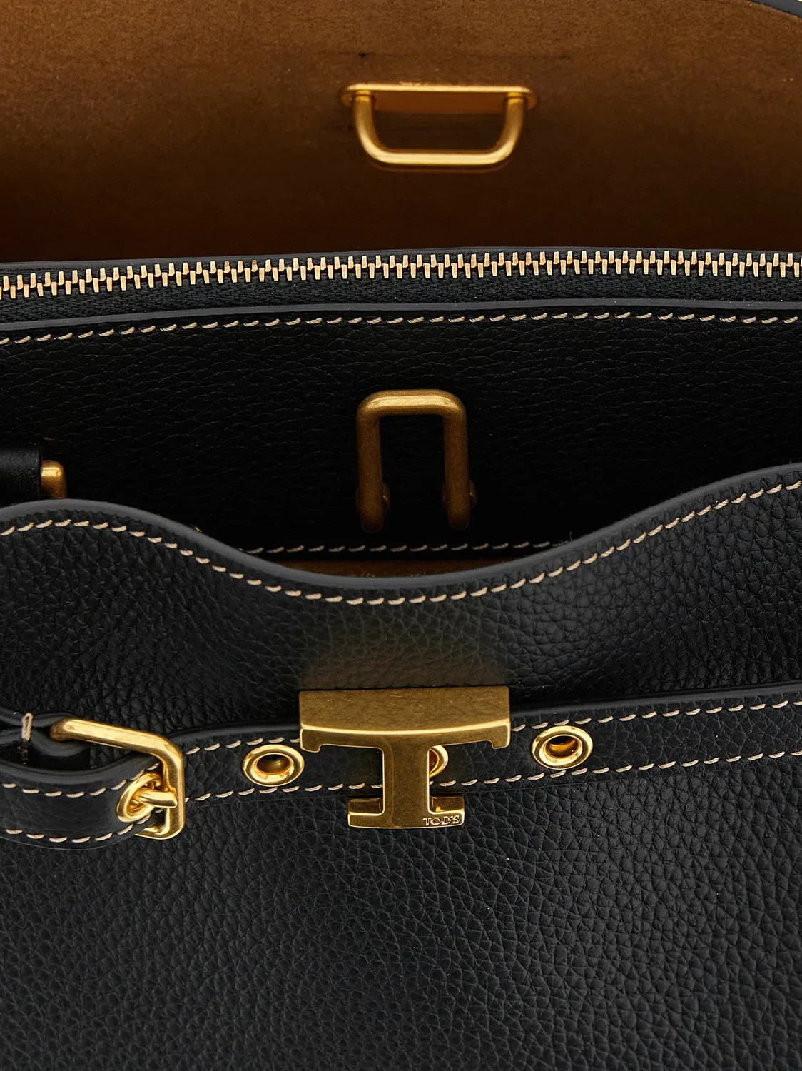 Мини-сумка «Тим» TOD'S, черный — фото 4