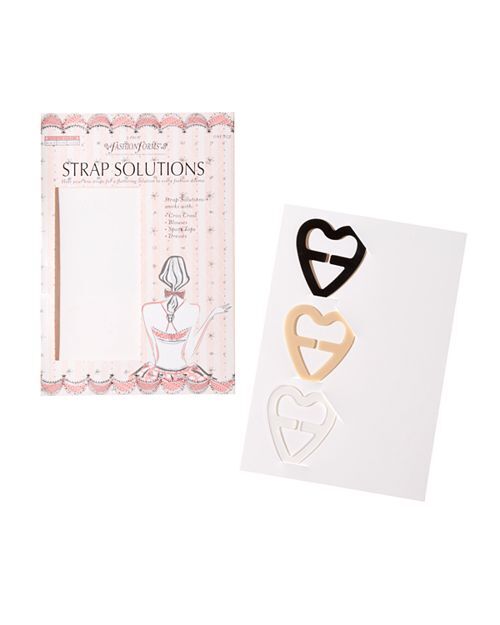 

Strap Solutions Конвертеры для бюстгальтеров, набор из 3 шт. Fashion Forms, цвет Multi