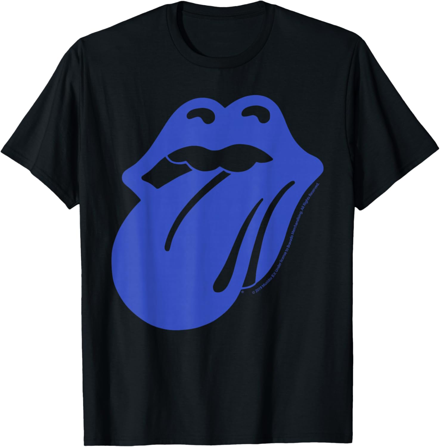 

Официальная синяя футболка Rolling Stones Blue & Lonthome 72, черная The Rolling Stones