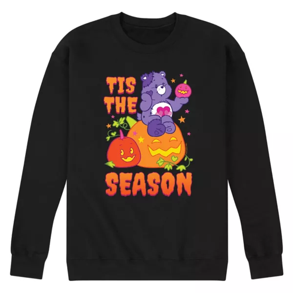 

Мужская толстовка Care Bears с праздничным принтом Licensed Character, черный