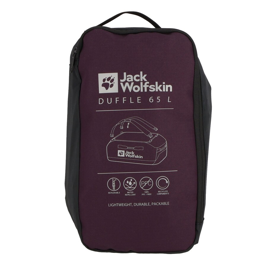 

Дорожная сумка JACK WOLFSKIN Travel Bag, цвет blackberry, Черный, Дорожная сумка JACK WOLFSKIN Travel Bag, цвет blackberry