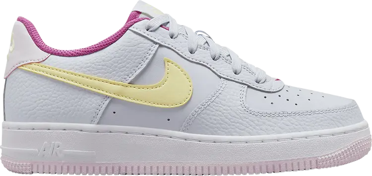 

Кроссовки Air Force 1 GS 'Grey Citron Fuchsia', серый