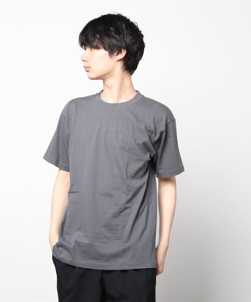 

Футболка мужская с круглым вырезом и коротким рукавом, 100% хлопок HANES Beefy-T, серый