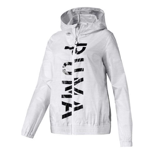 

Куртка hooded printing jacket white Puma, белый