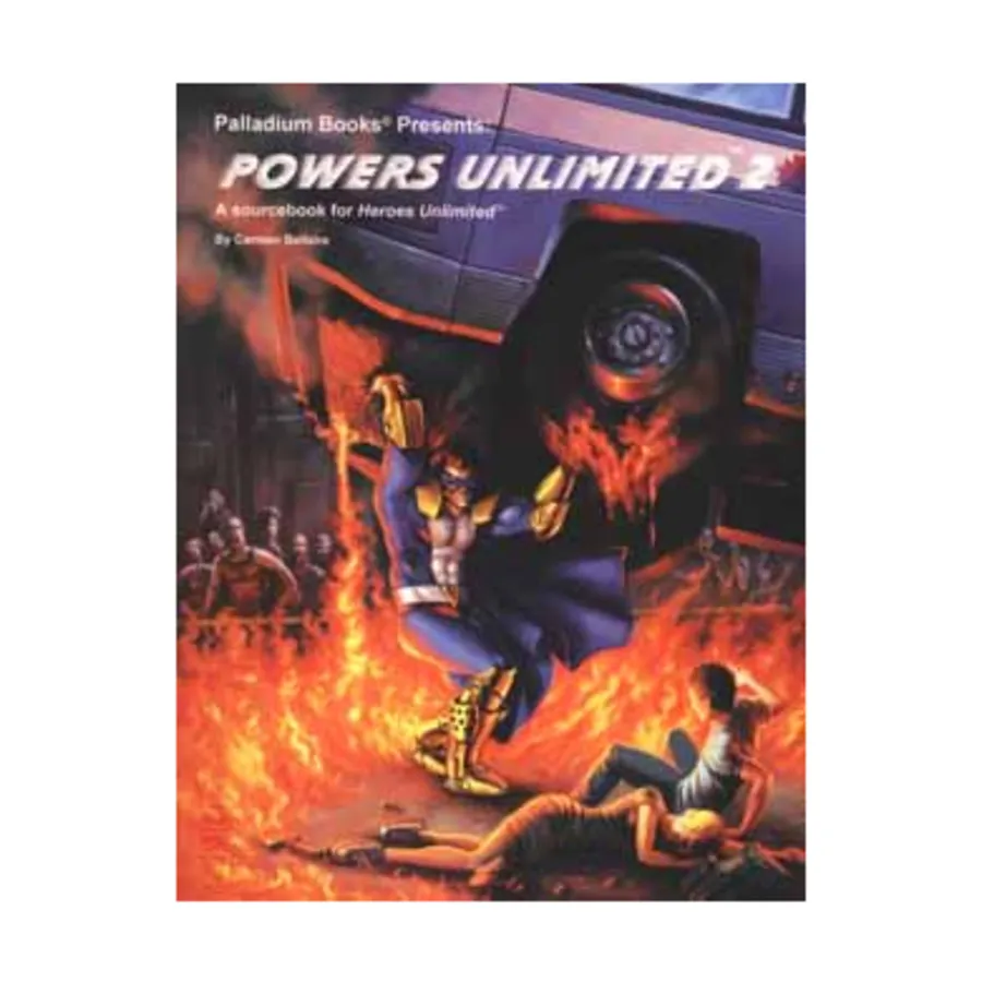 

Powers Unlimited 2, Heroes Unlimited, мягкая обложка