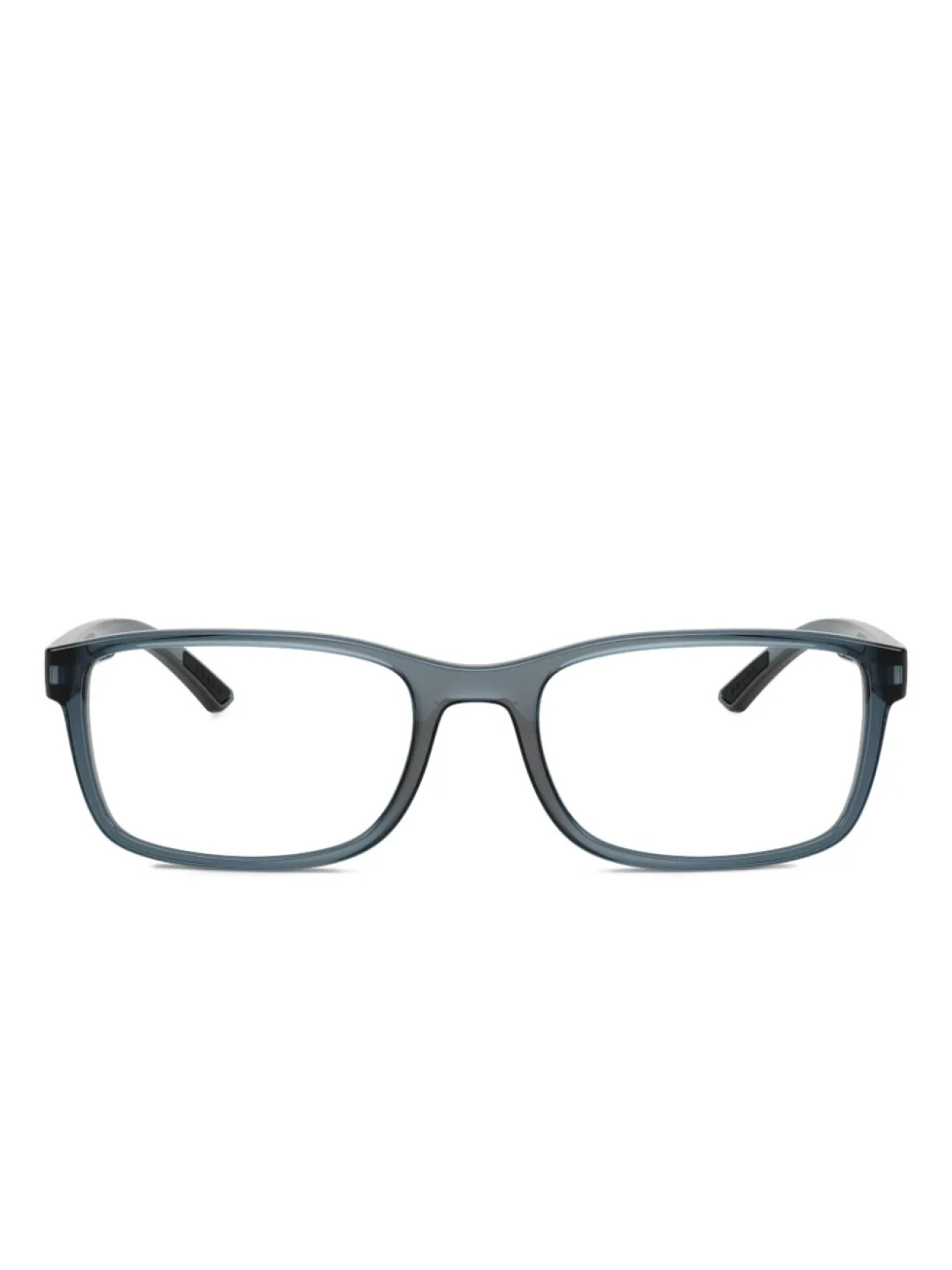 

Prada Linea Rossa rectangle-frame очки, синий