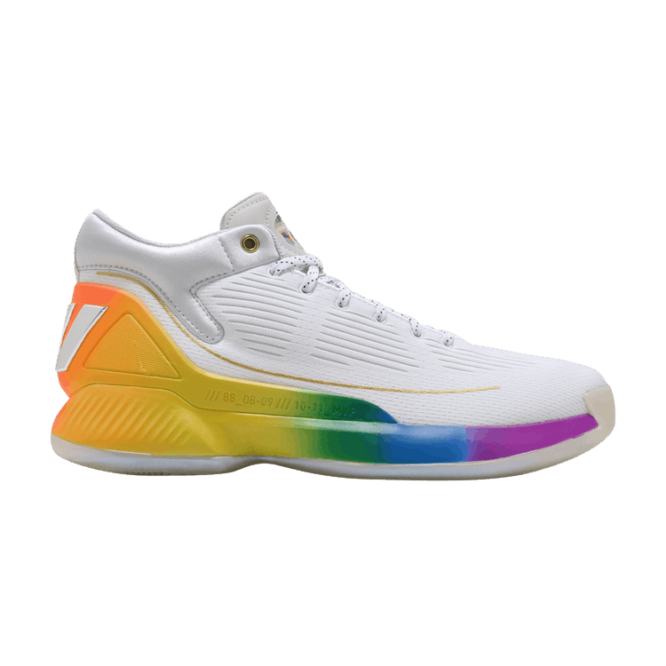 

Кроссовки D Rose 10 'Pride Pack', белый