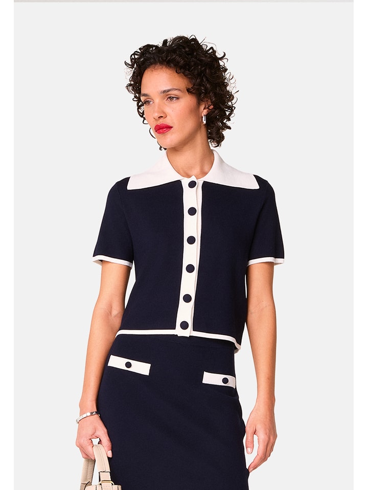 

Rodier Темно-синий свитер