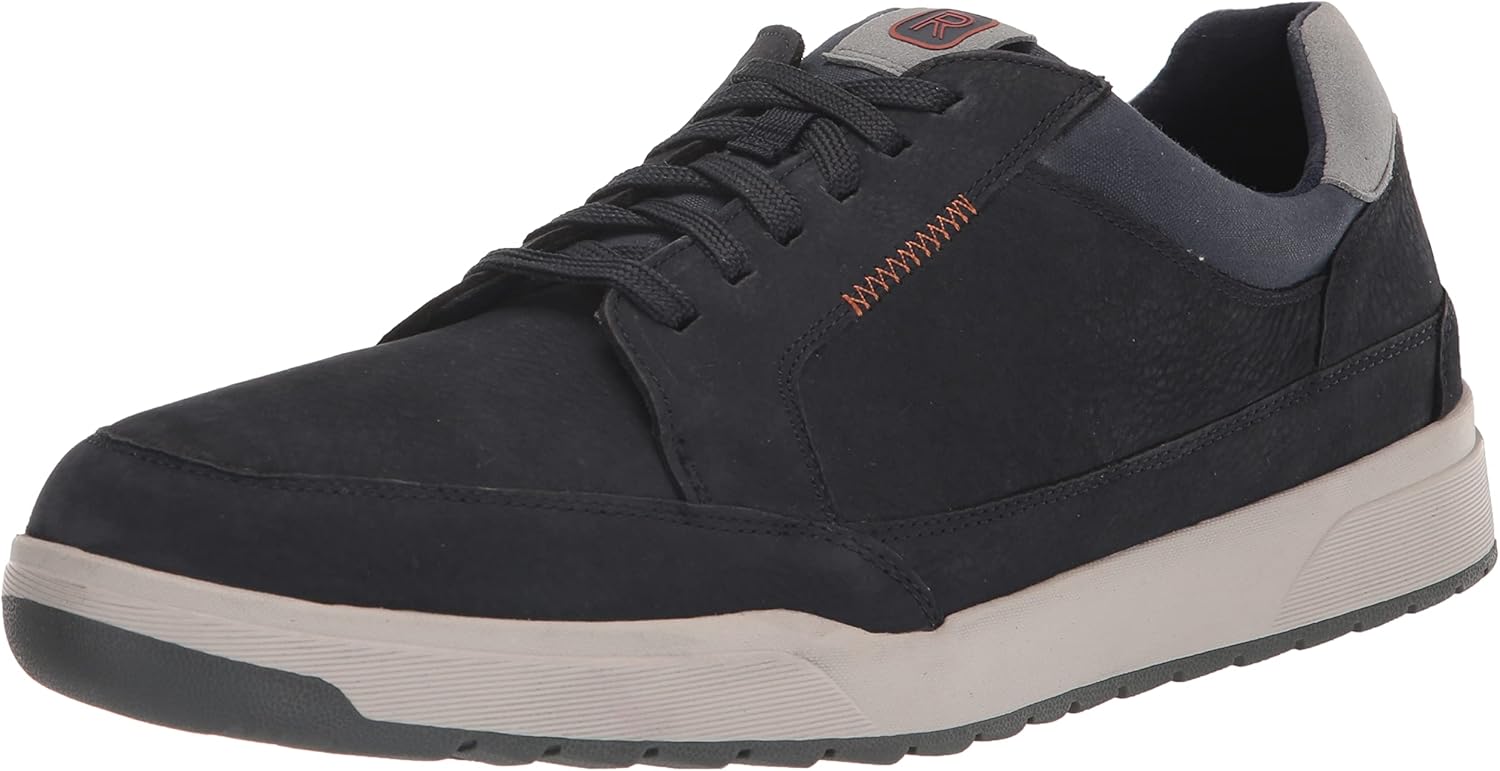 

Мужские кроссовки Rockport Bronson с шнуровкой от носка до подъема, Navy Nubuck