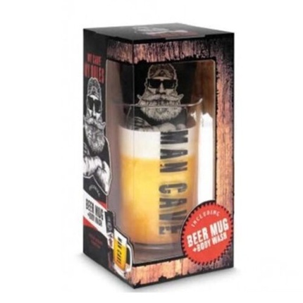 

Coffret Man Cave с гелем для душа 140 мл и пивной кружкой Treffina