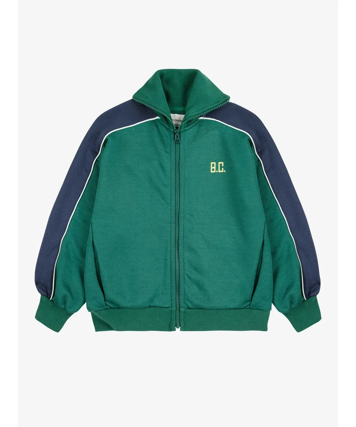 Толстовка спортивная BOBO CHOSES BC tracksuit jacket, тёмно-зелёная — фото 4