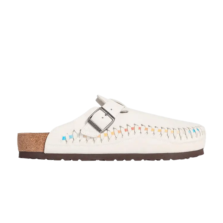 

Кроссовки Kith x Birkenstock Boston Braided, Antique White Tie Dye