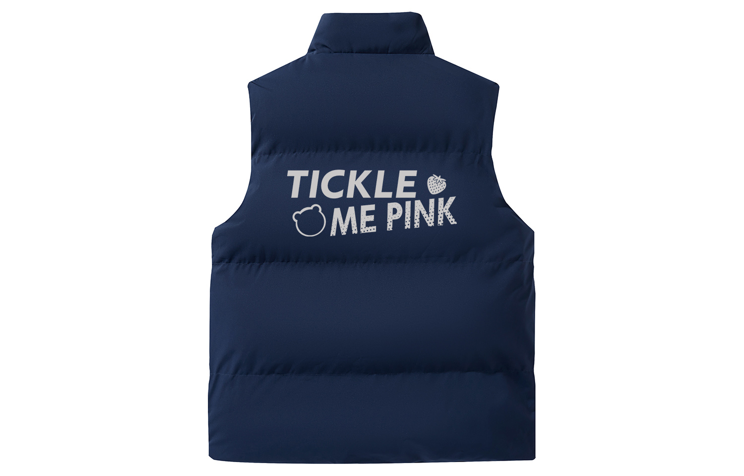 

Жилет унисекс с воротником-стойкой и утолщенным низом Disney, темный синий