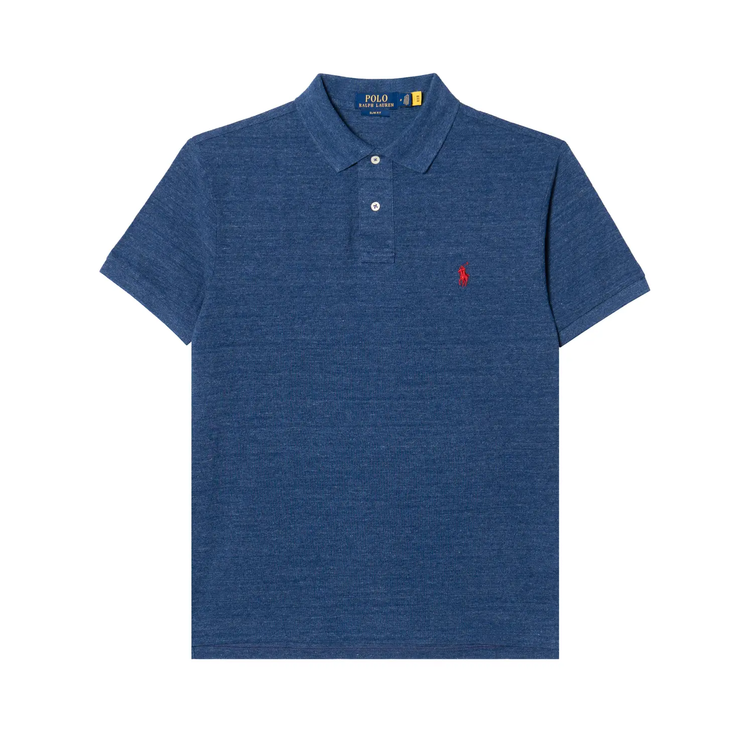 

Рубашка-поло с вышитым логотипом Polo Ralph Lauren, серый