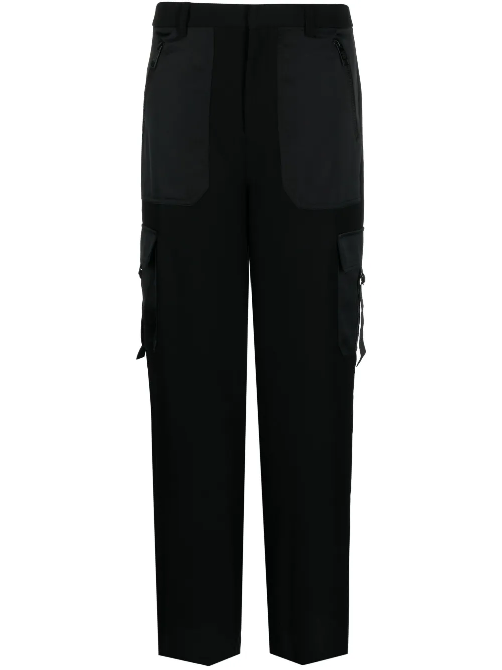 

Прямые брюки карго DKNY, черный