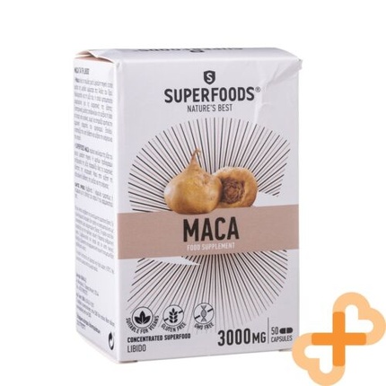 

Пищевая добавка Maca 50 Capsule для поддержки либидо у мужчин и женщин Superfoods